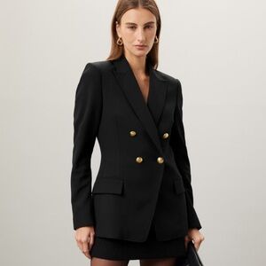 Veronica Beard sedgwick II blazer with Gold Buttons